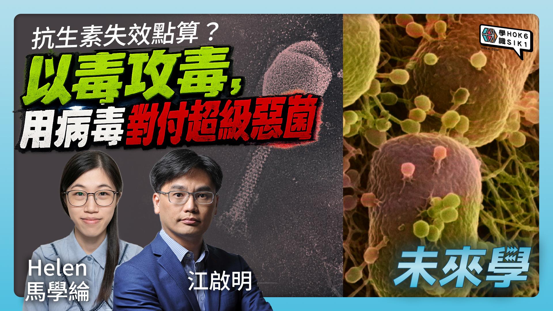 抗生素失效點算?科學家如何用噬菌體「以毒攻毒」對付超級惡菌