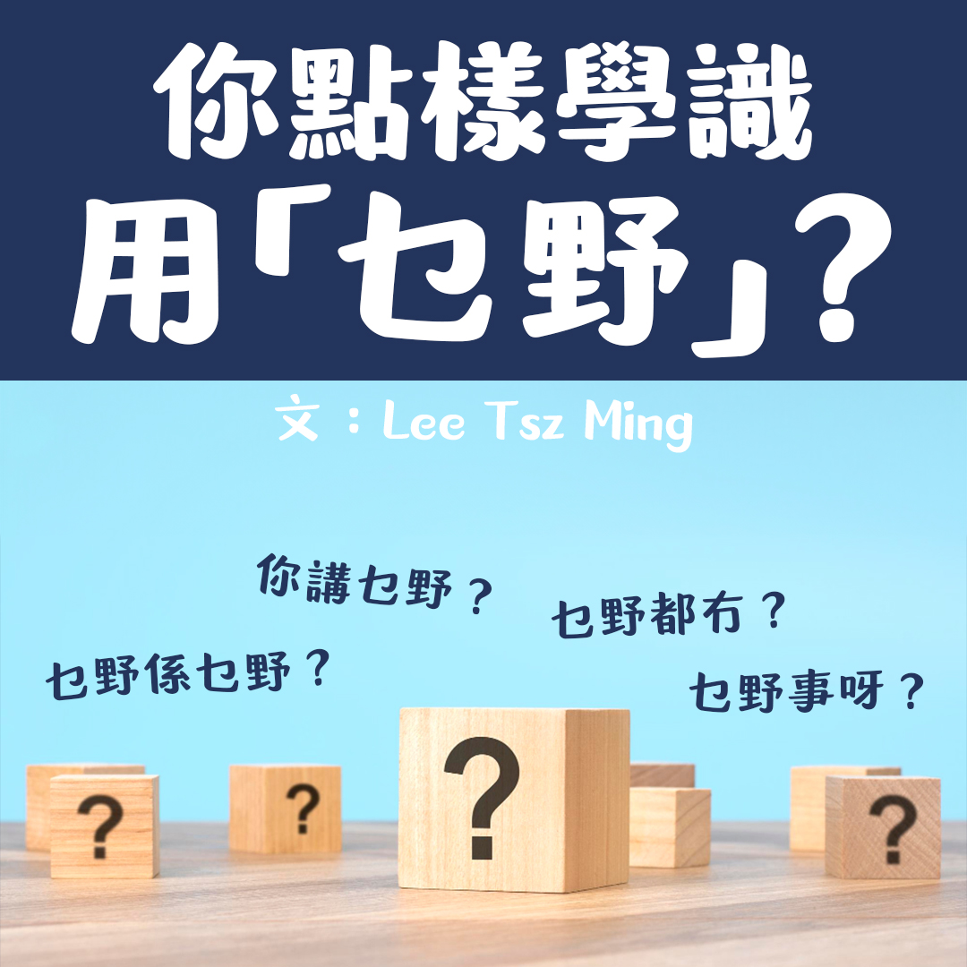 你點樣學識用「乜野」?👶